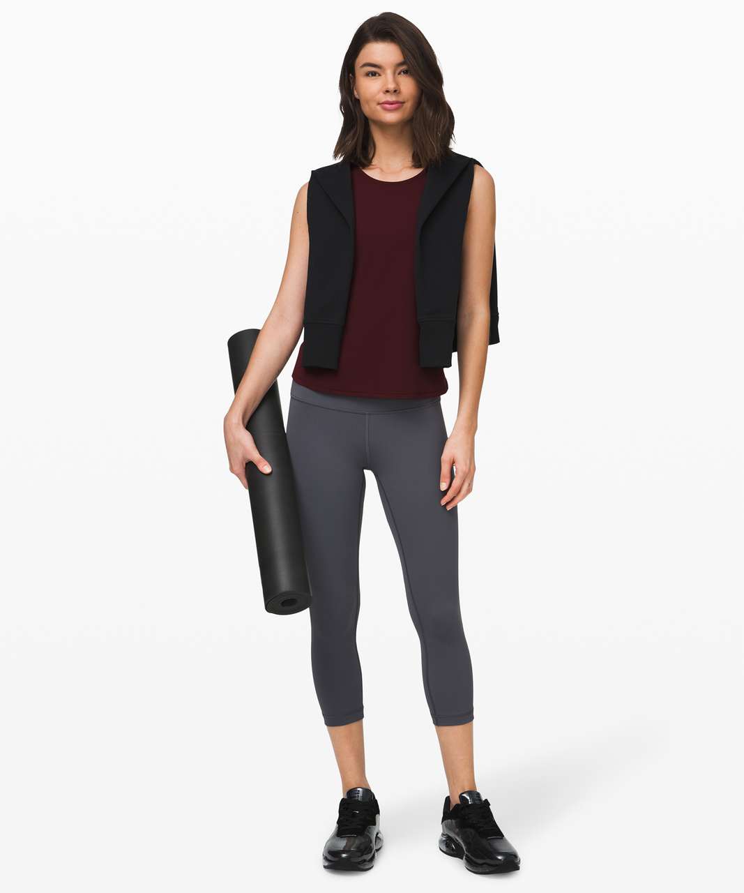 Lululemon Deep Stretch Tank *Nulu - Garnet