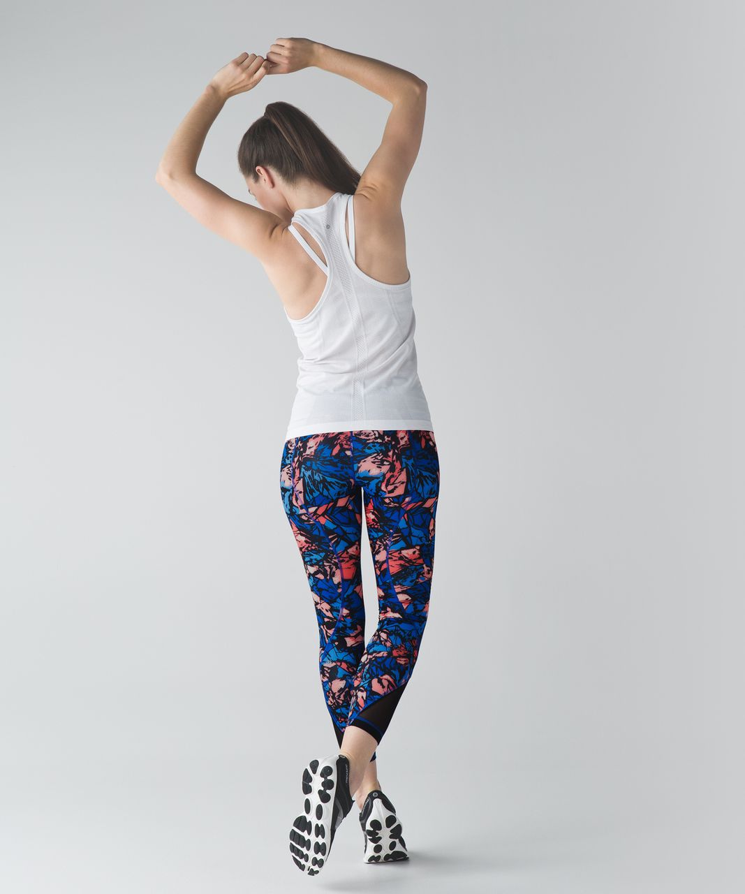 Lululemon Inspire Tight II - Paint Storm Harbor Blue Multi