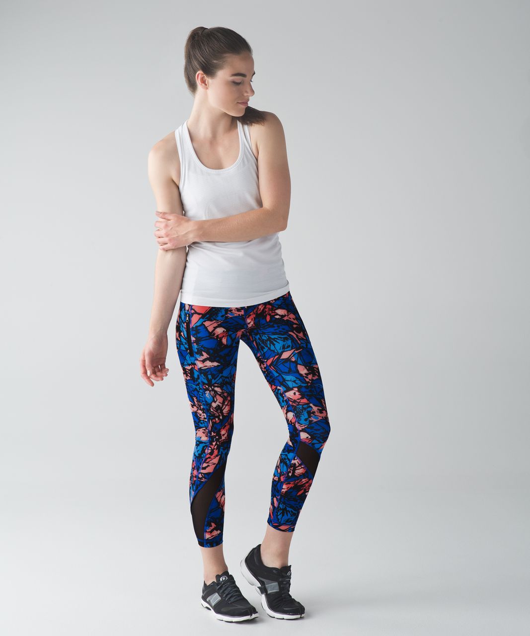 Lululemon Inspire Tight II - Paint Storm Harbor Blue Multi - lulu fanatics