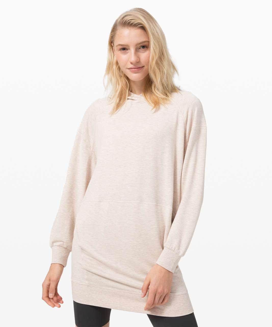 Lululemon Seek Stillness Hoodie - Heathered Cashew