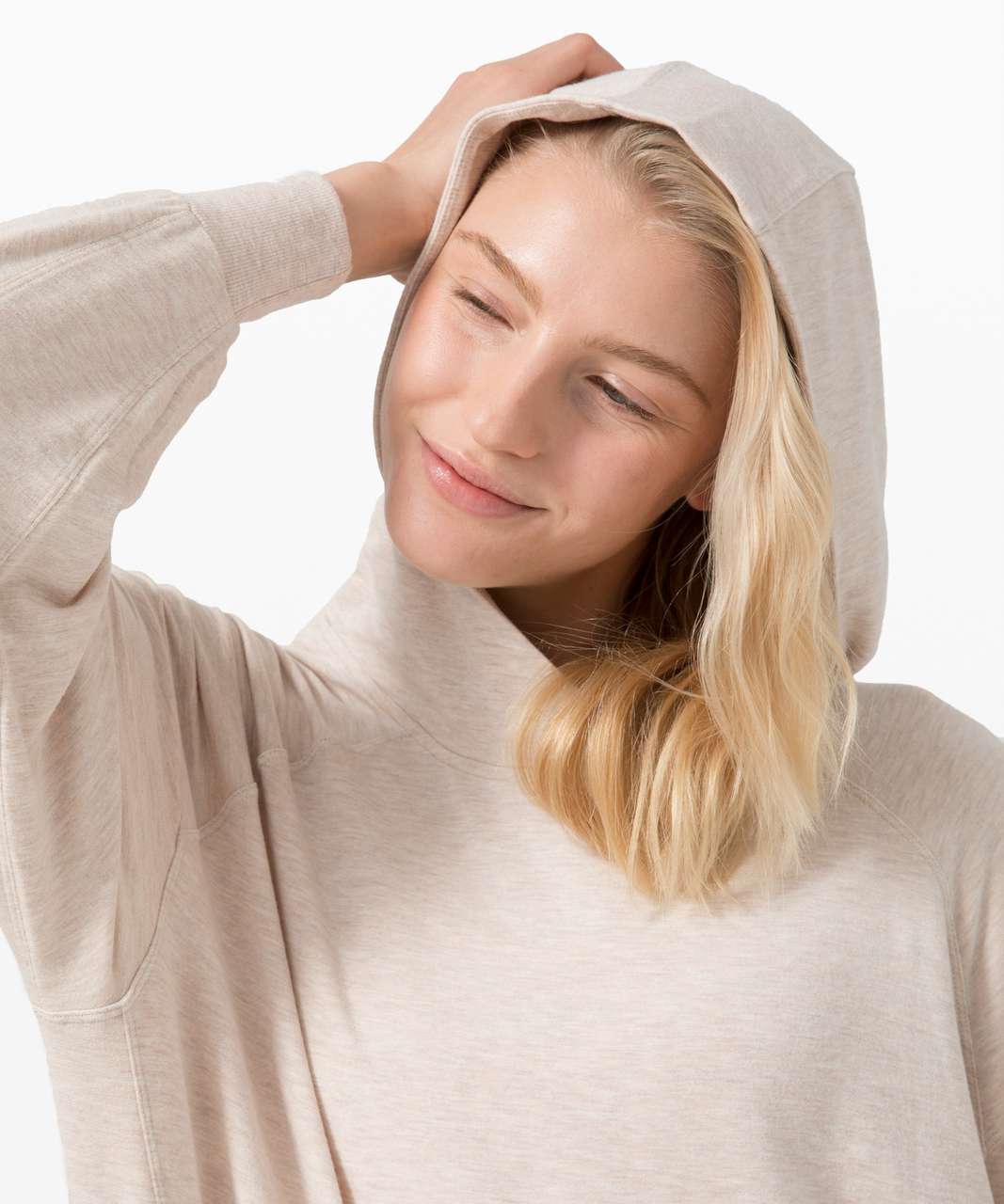 Lululemon Seek Stillness Hoodie - Heathered Cashew