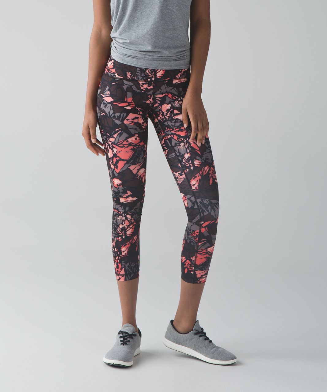 Lululemon Wunder Under Pant (Hi-Rise) *Cotton - Heathered Espresso - lulu  fanatics