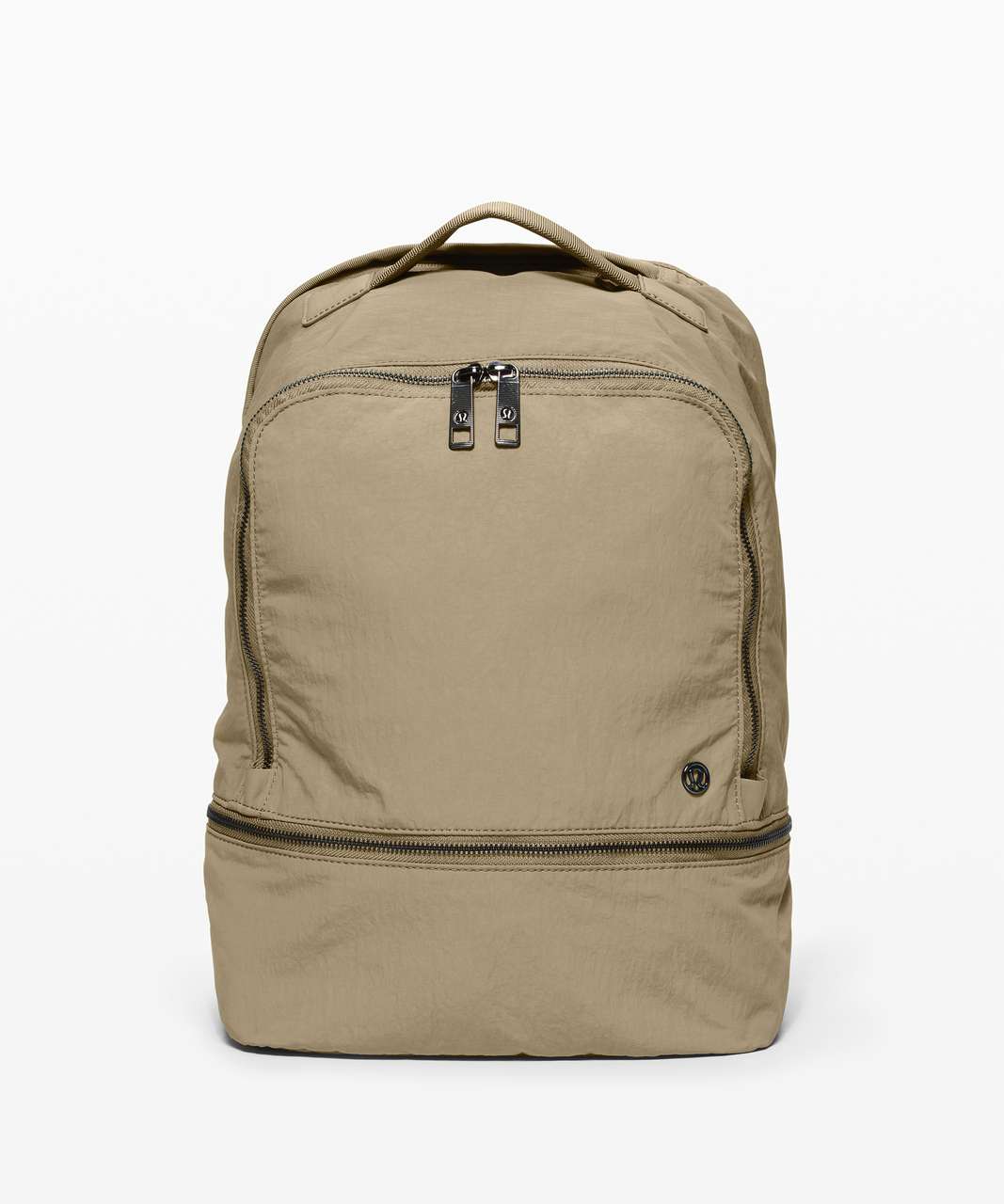 lululemon beige backpack