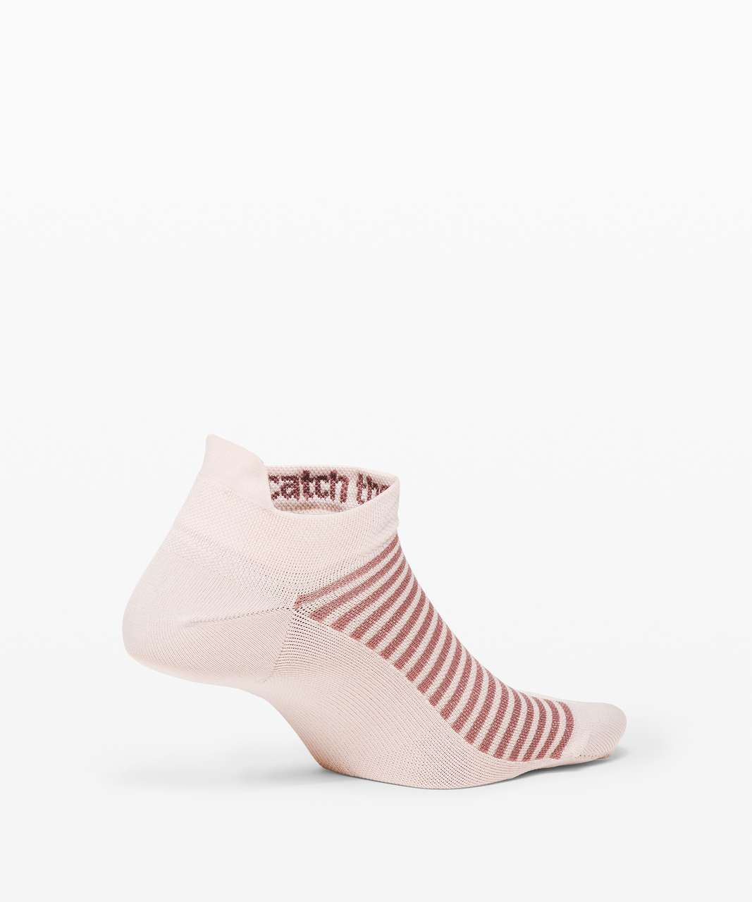 Lululemon Light Speed Sock *Silver - Pink Bliss / Misty Mocha