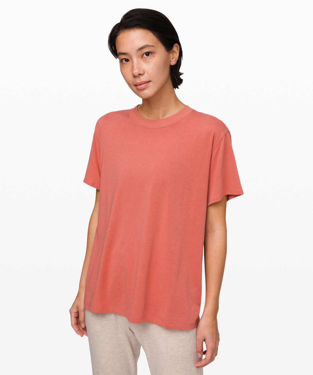 Lululemon All Yours Boyfriend Tee - Copper Clay