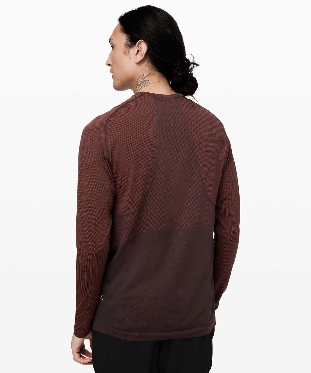 Lululemon Metal Vent Tech Long Sleeve 2.0 - Magma / Sequoia