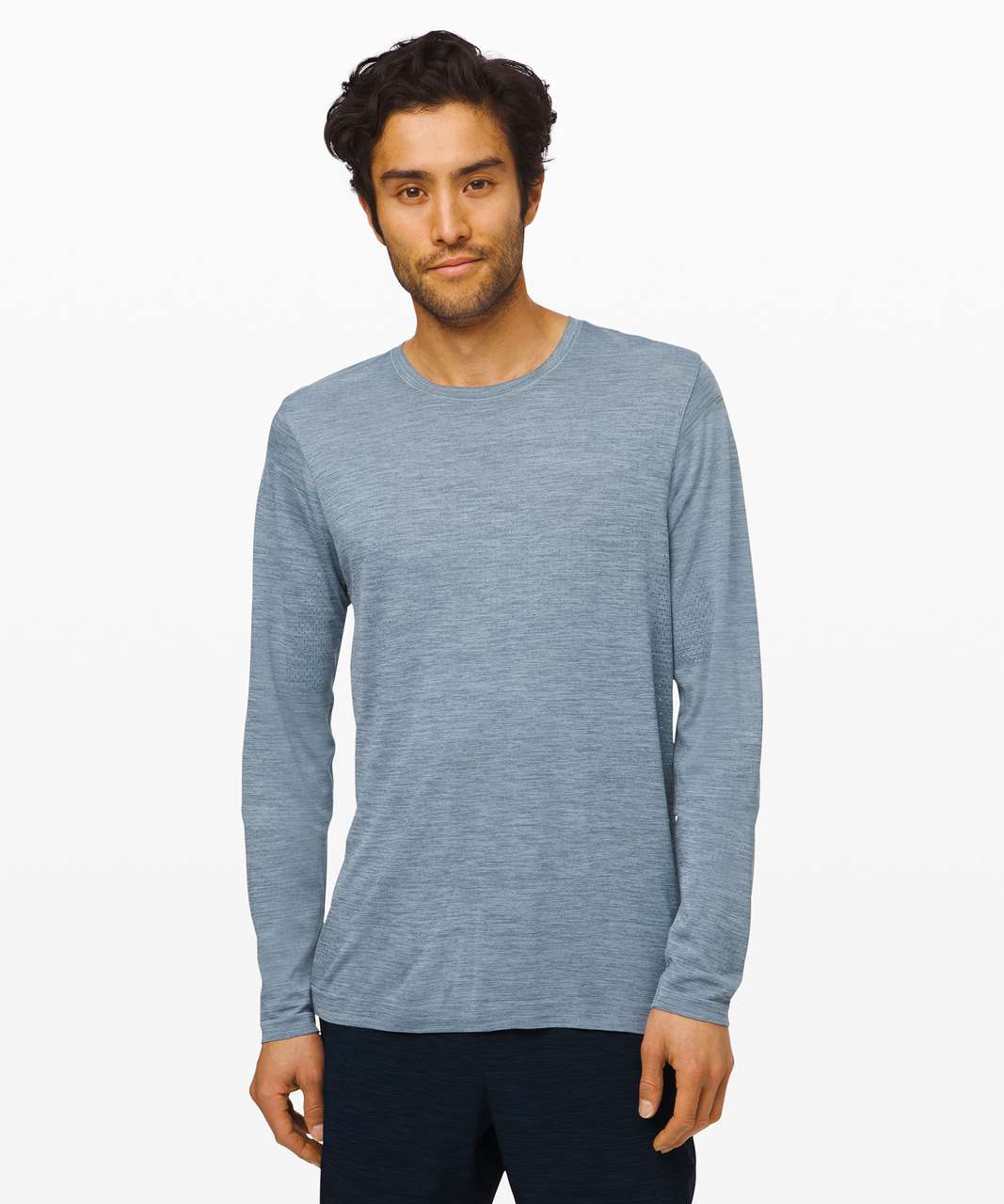 Lululemon Athletica Lululemon Mens Metal Vent Tech Long Sleeve Shirt(Deep  Coal, S) at  Men's Clothing store