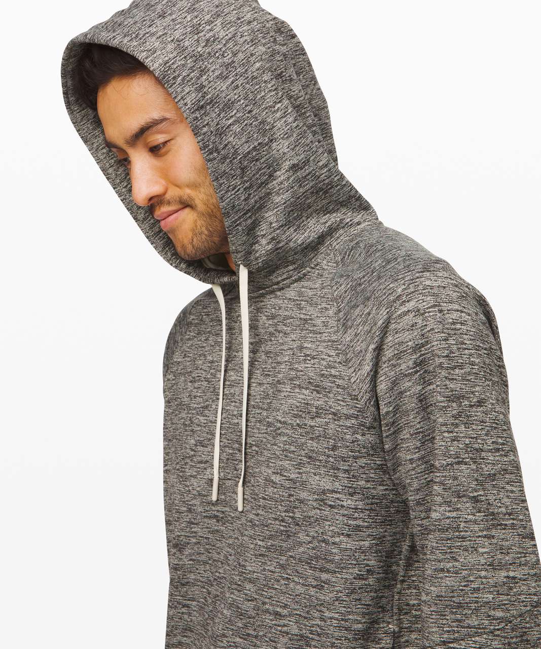 Lululemon City Sweat Pullover Hoodie Fleece - Heathered Muslin