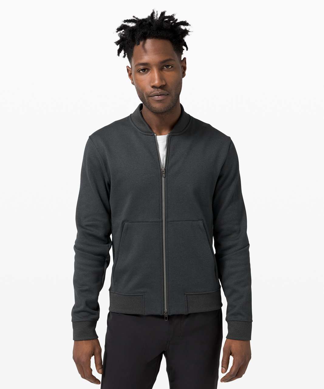 Fanatics Men's Bomber Jacket - Grey - L