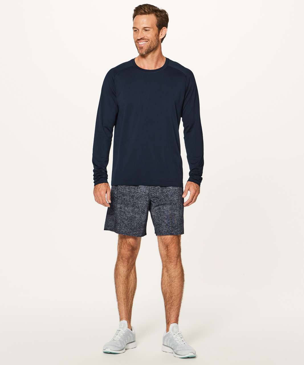 Lululemon Metal Vent Tech Long Sleeve - Nautical Navy / Nautical Navy