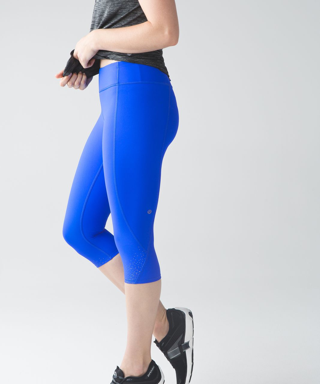 Lululemon Tight Stuff Crop - Harbor Blue