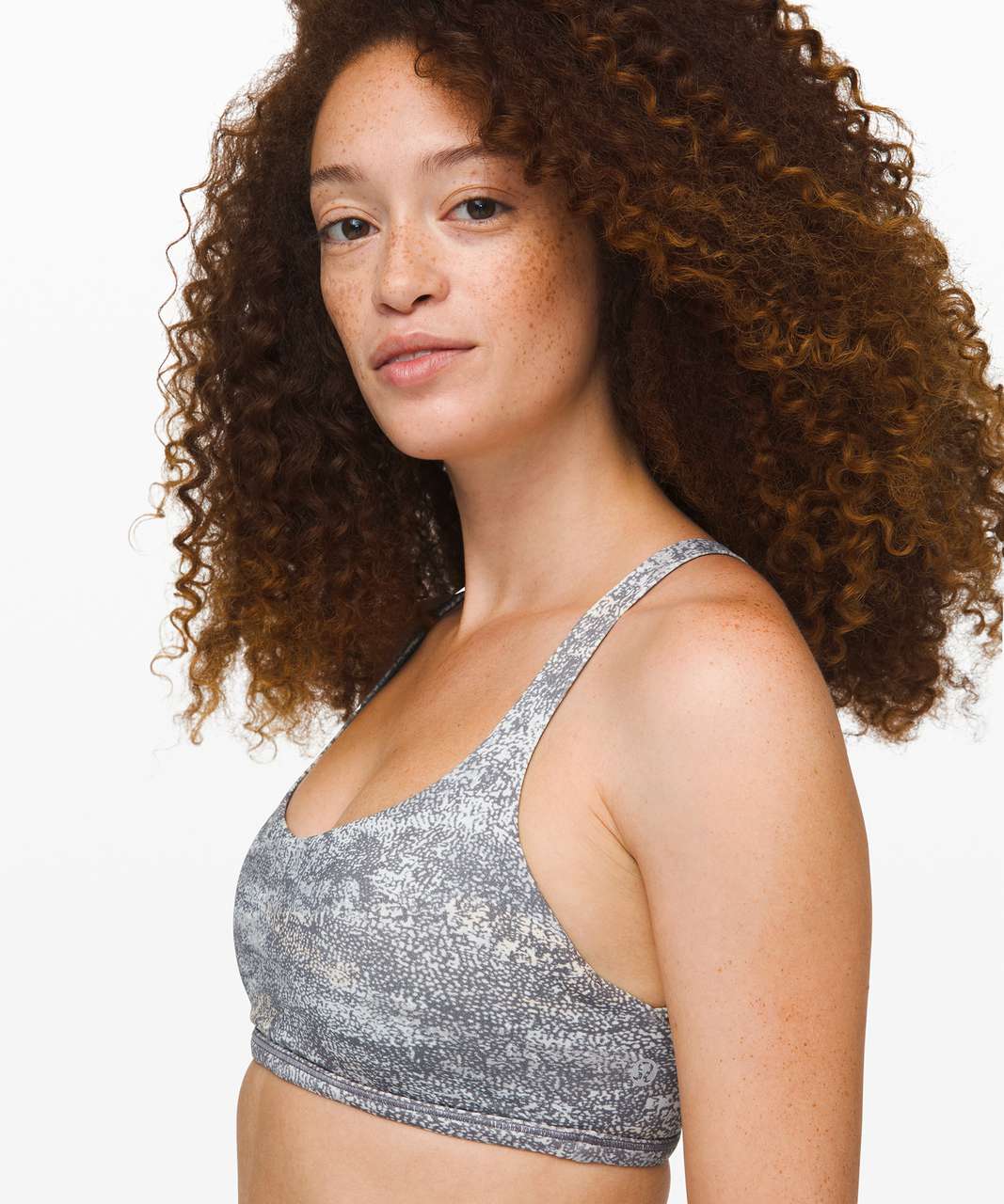 Lululemon Free To Be Bra (Wild) - Frozen Vista Alpine White Multi