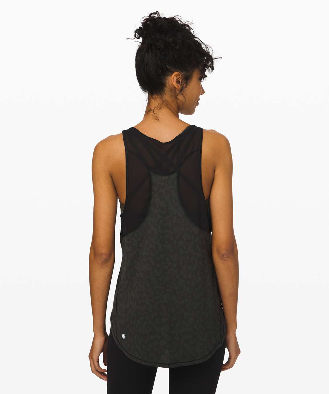 Lululemon Sculpt Tank II - Formation Camo Evergreen Multi  / Black