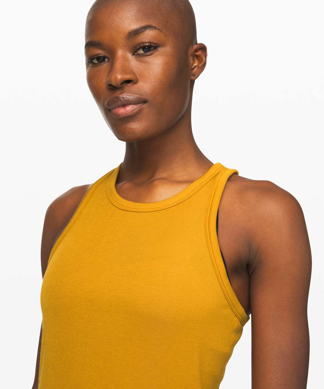 Lululemon Run For Gold Tank - Heathered Black / Iris Flower - lulu