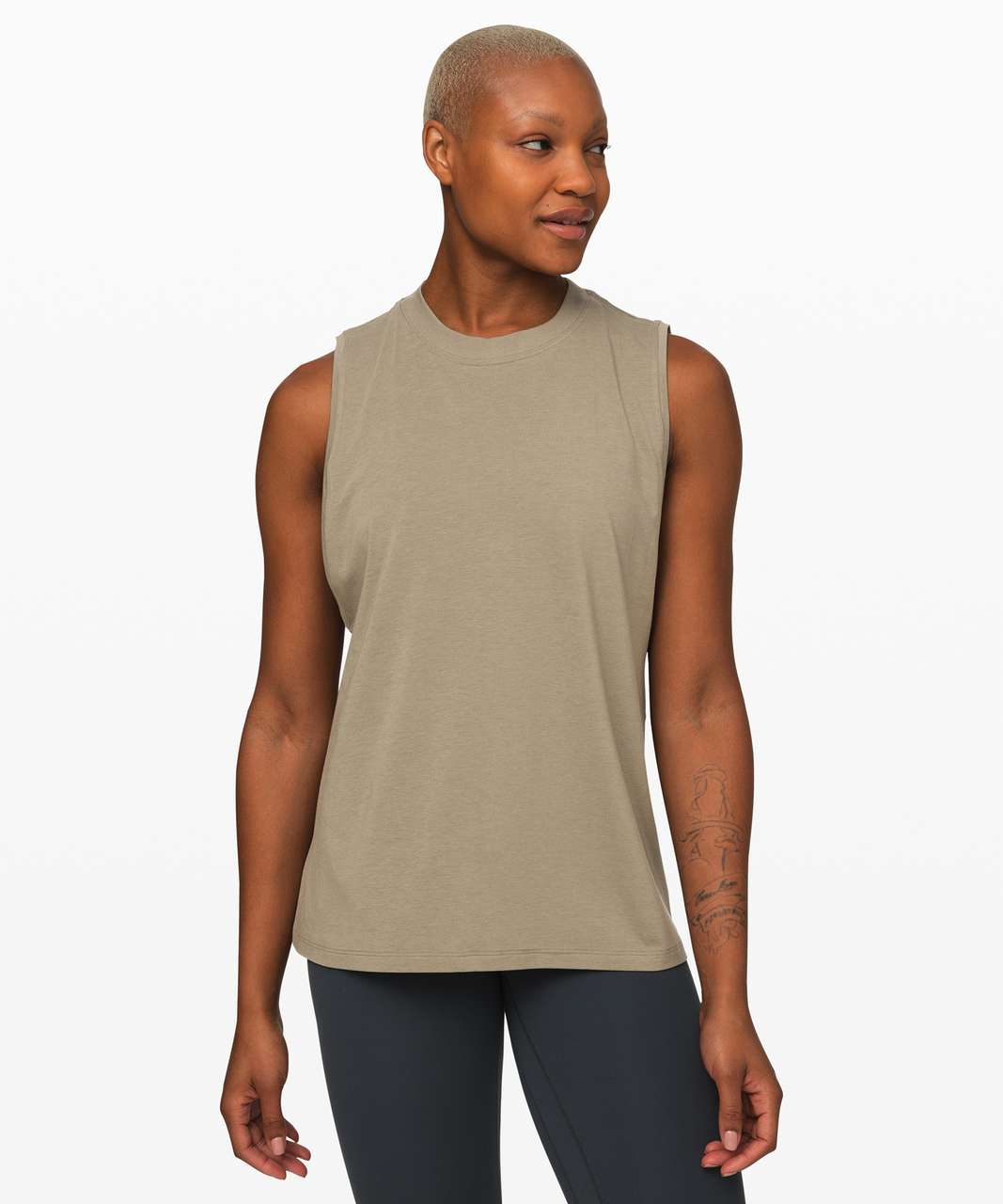 Lululemon All Yours Boyfriend Tank - Highlander - lulu fanatics