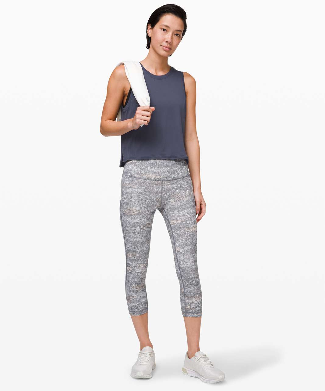 Lululemon Train to Be Tank Top - Capture Blue / Capture Blue