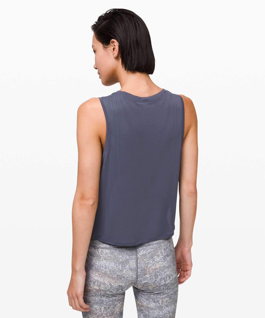 Lululemon Train to Be Tank - Stone Blue / Stone Blue