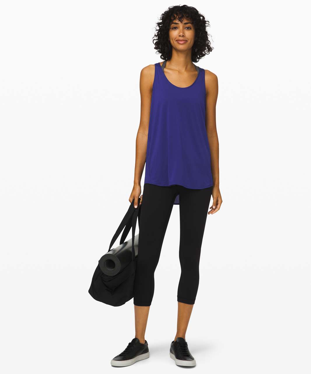 Lululemon Essential Tank *Pleated - Larkspur