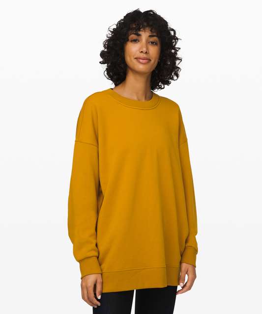 Lululemon Perfectly Oversized Crew - Soleil - lulu fanatics