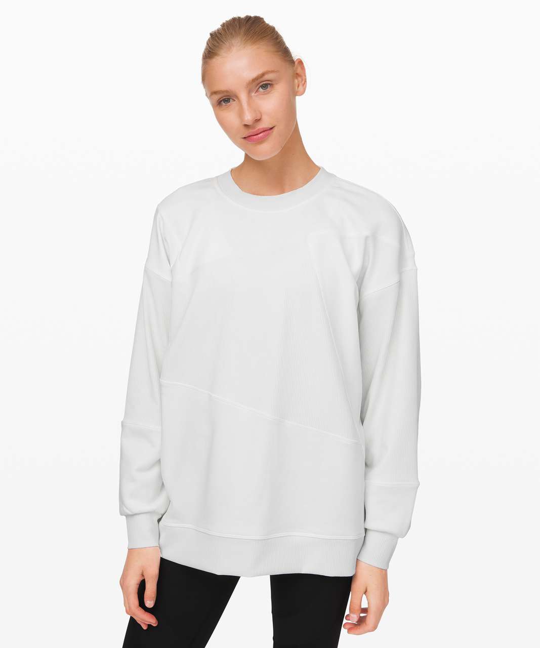 Lululemon Perfectly Oversized Crew - White (First Release)