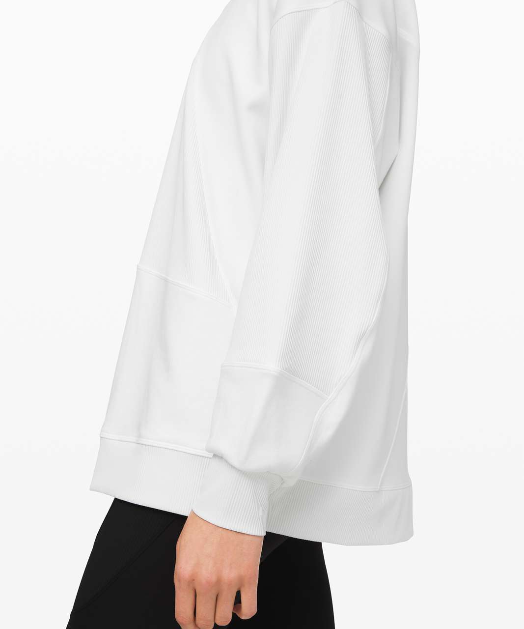 Lululemon Perfectly Oversized Crew - White (First Release)