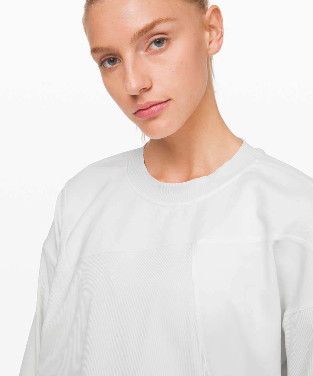 Lululemon Perfectly Oversized Crew - White (First Release)