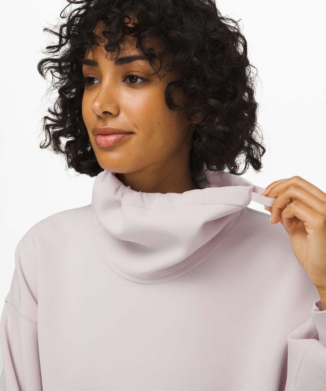 Lululemon Full Flourish Pullover - Light Chrome