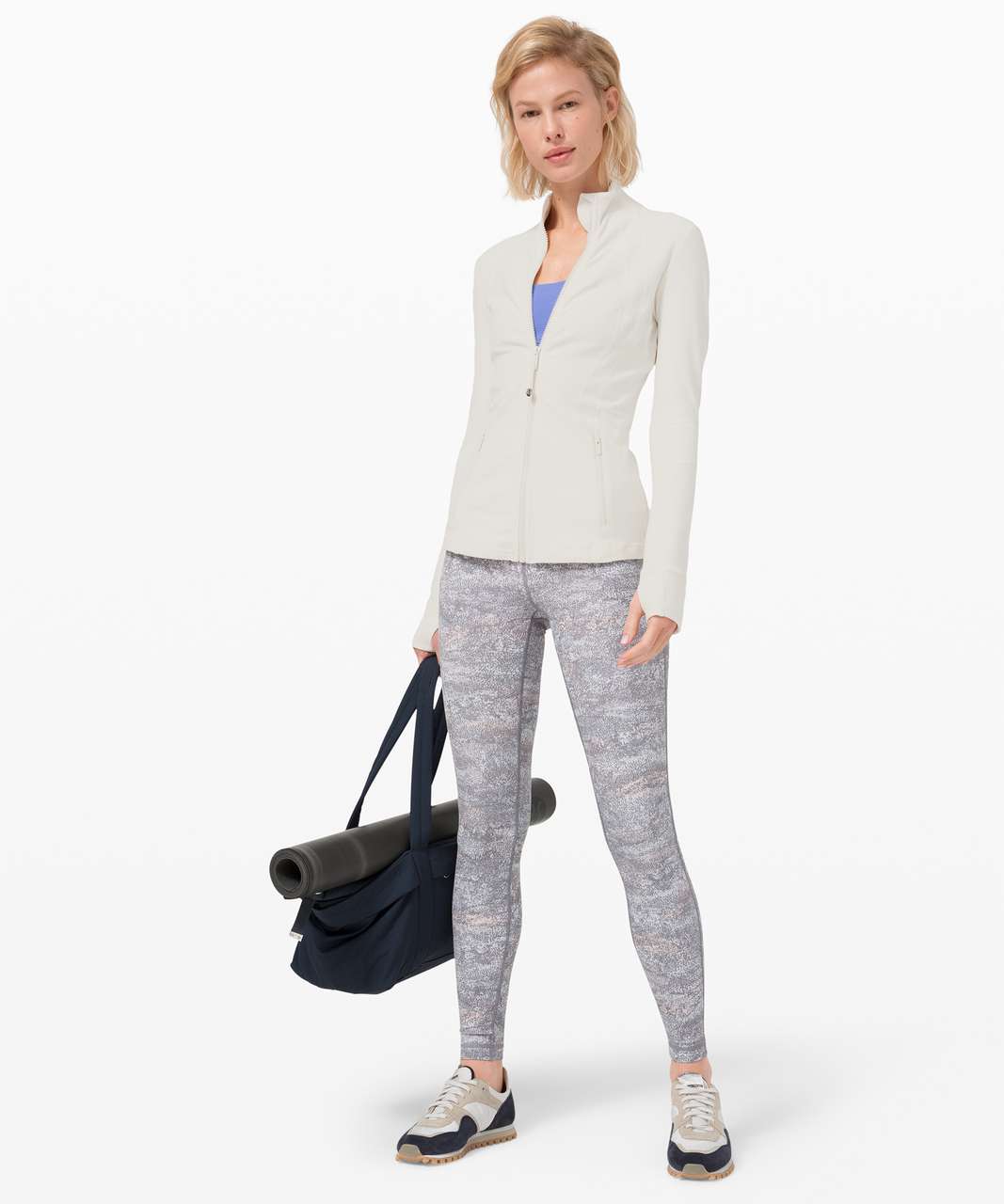 Lululemon Define Jacket *Rulu - Heathered Light Ivory