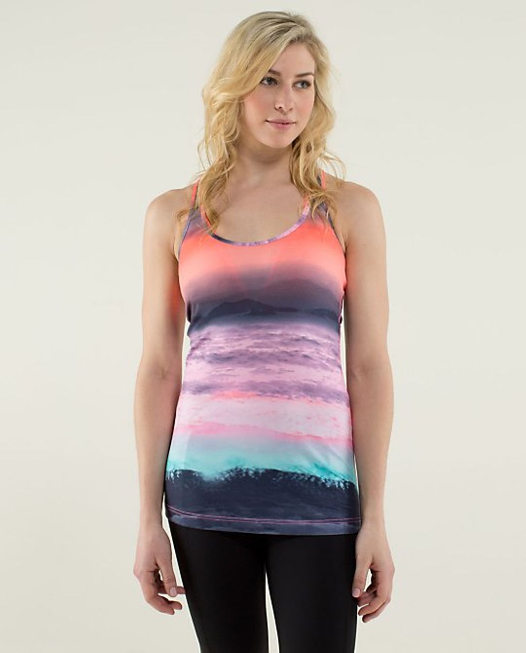 Lululemon Cool Racerback - Beachscape Multi