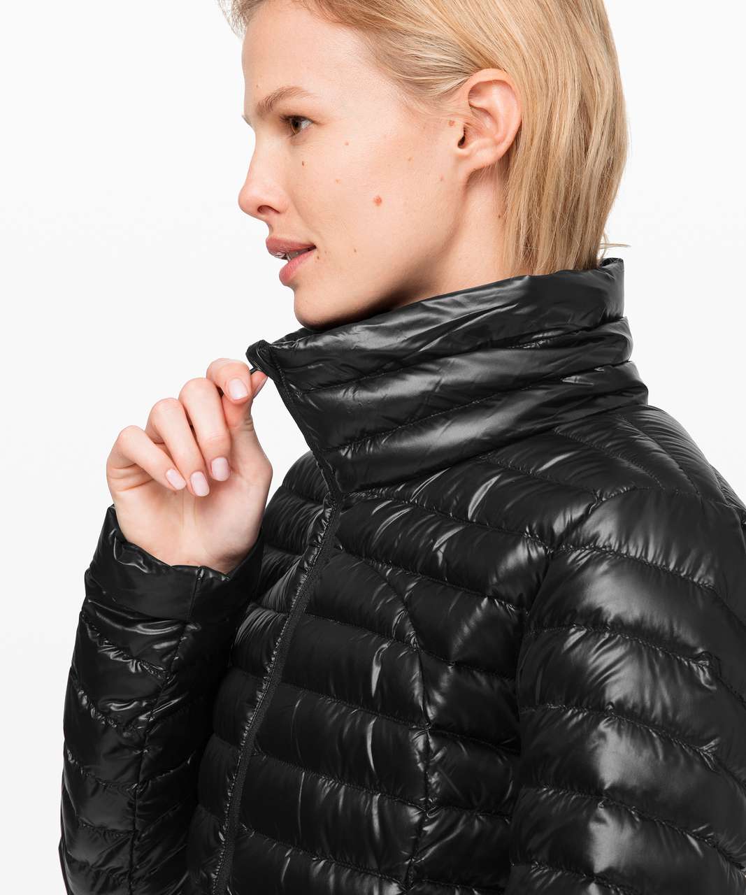 Lululemon Down For It All Jacket Shine In Black | ModeSens