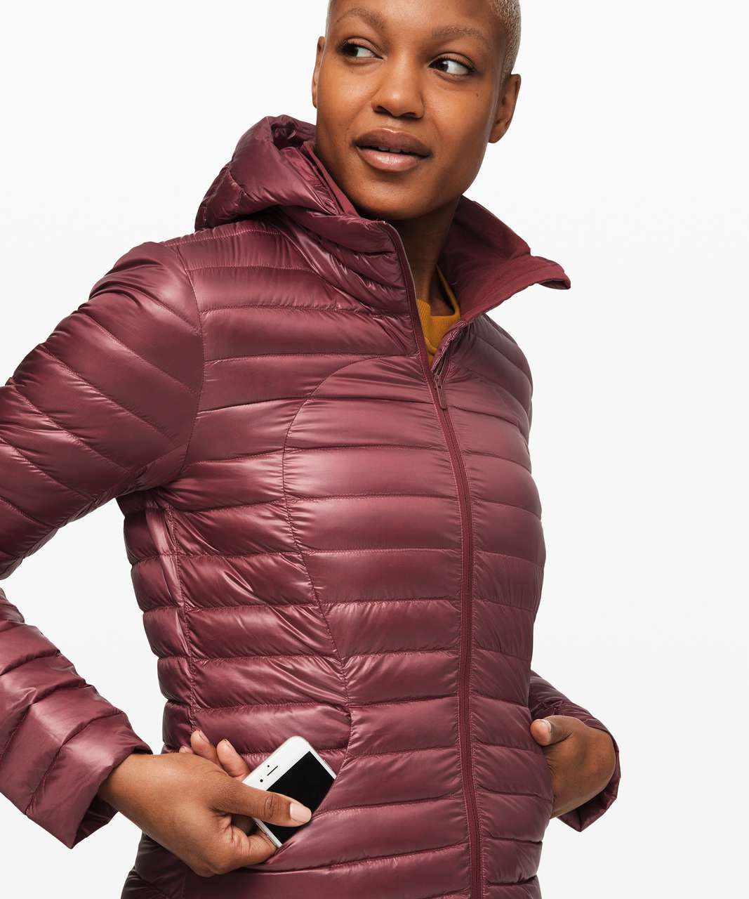 Lululemon Pack It Down Jacket *Shine - Chianti - lulu fanatics