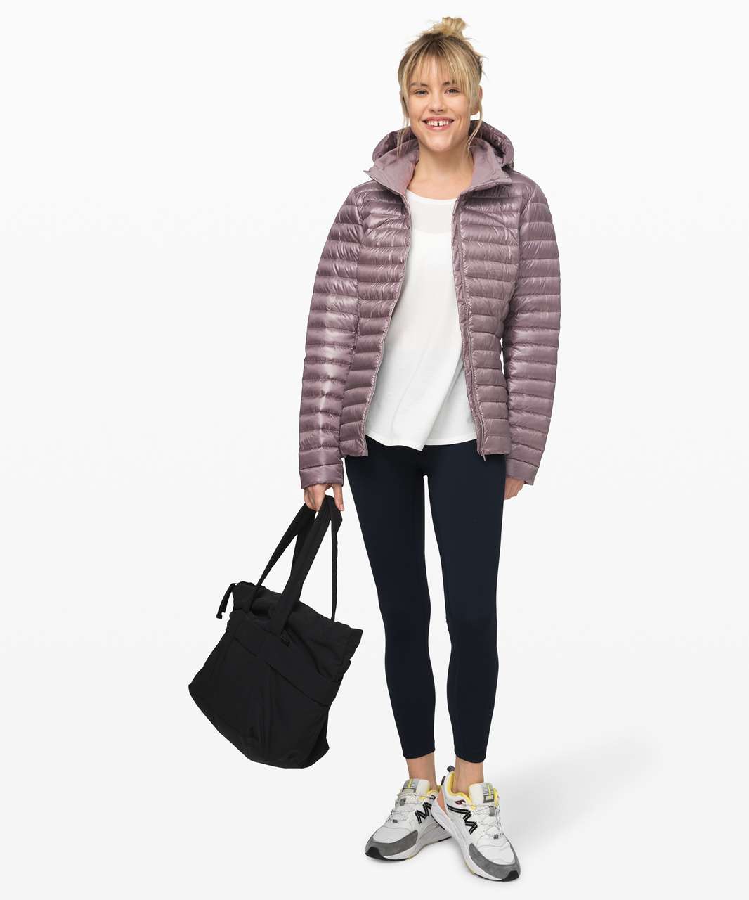 NEW LULULEMON Pack It Down Jacket 8 10 Misty Mocha 700 Fill Goose Down