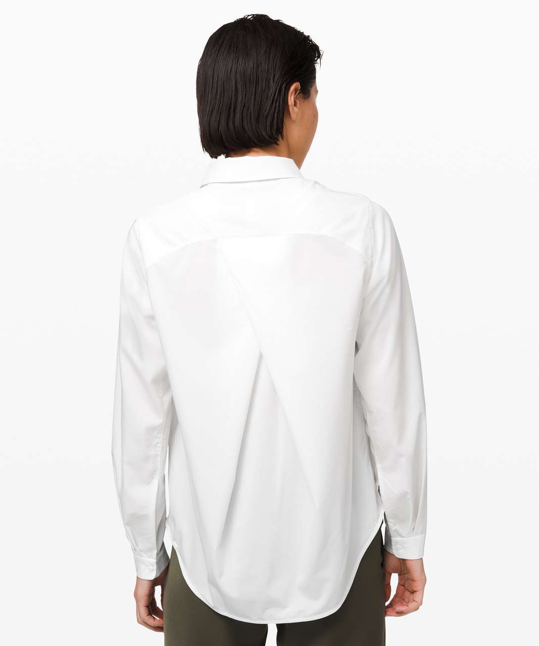 Lululemon Full Day Ahead Shirt - White