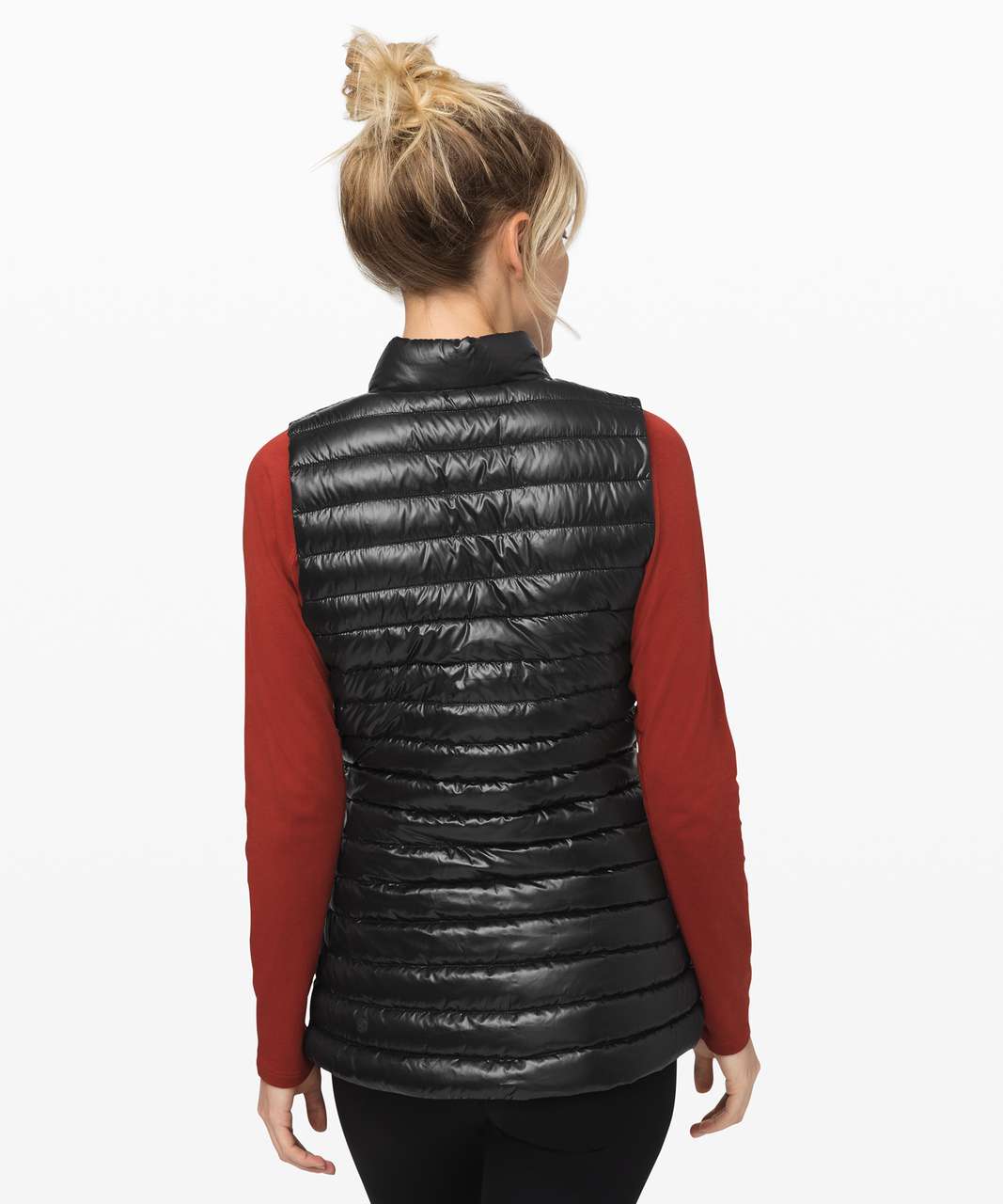 Lululemon Pack It Down Vest *Shine - Black - lulu fanatics