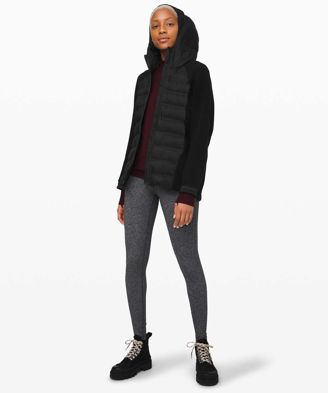 Lululemon Go Cozy Jacket - Black - lulu fanatics