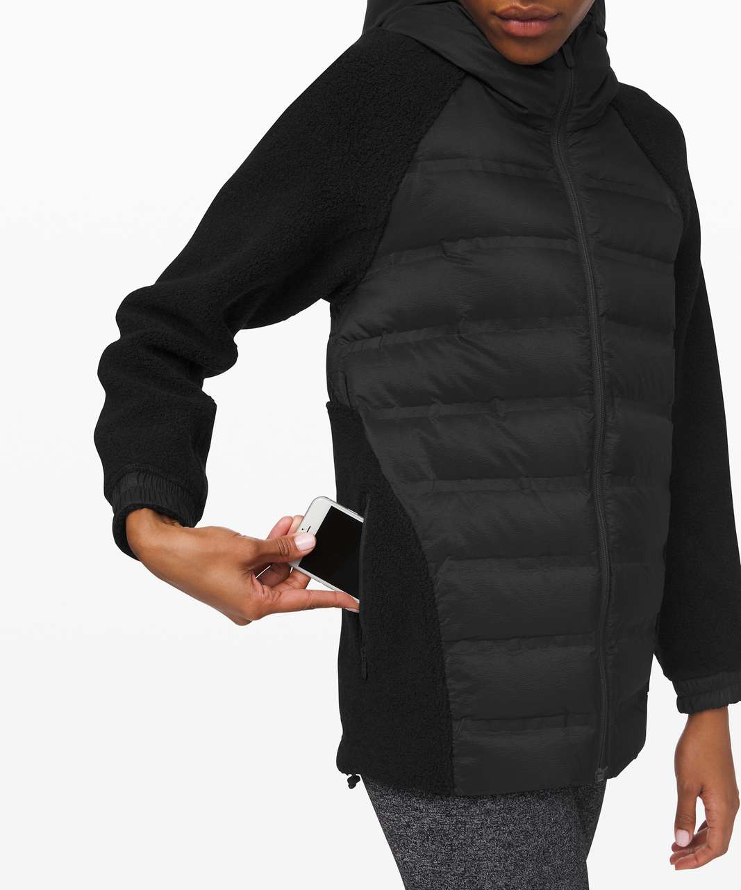 Lululemon Go Cozy Insulated Jacket - Black / Black