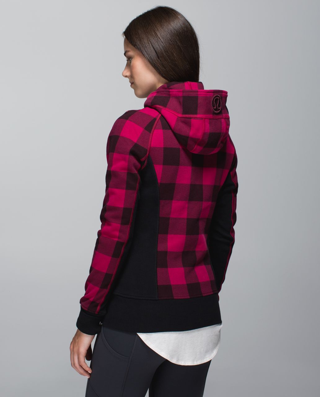 Review: Lululemon Lumberjack Cranberry Check Scuba + Glyder