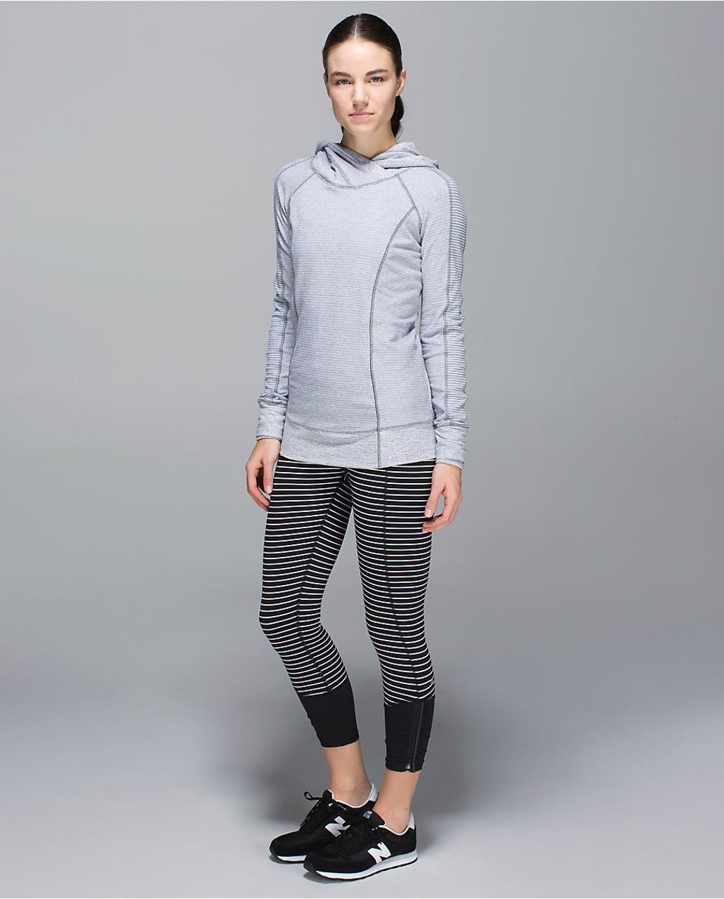 Lululemon Runday Crop - Parallel Stripe