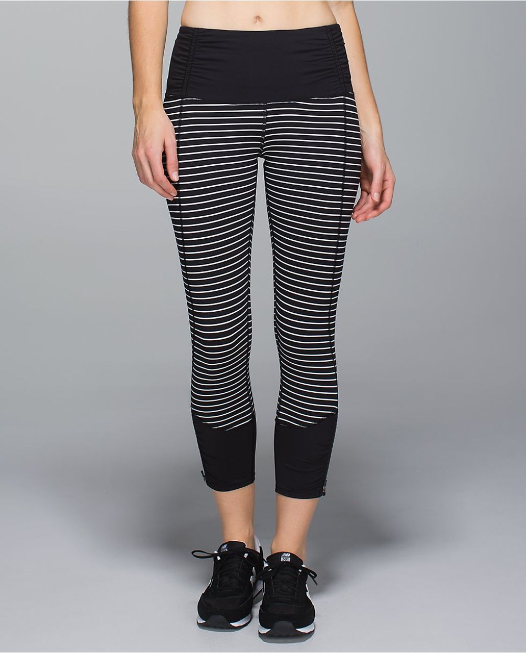 Lululemon Runday Crop - Parallel Stripe