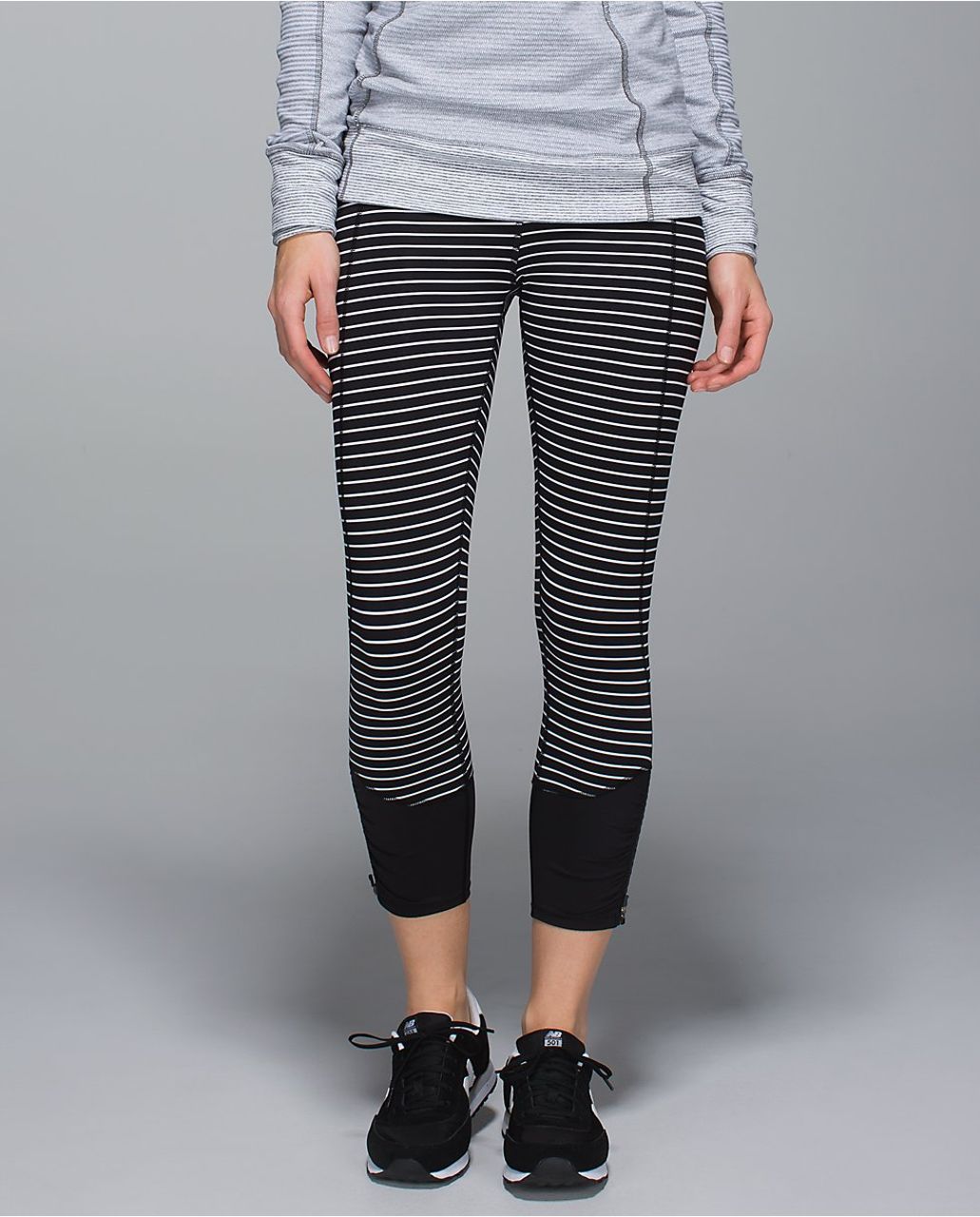 Lululemon Runday Crop - Parallel Stripe