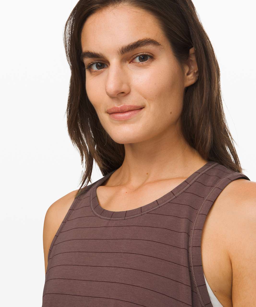 Lululemon Long for Length Tank - Diamond Dye Pink Bliss Spanish Oak - lulu  fanatics