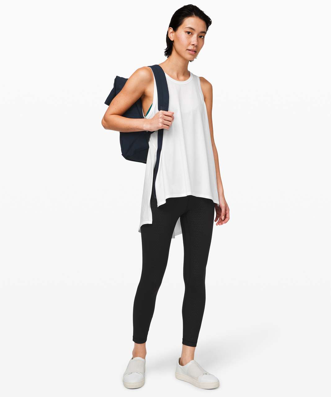 Lululemon Long for Length Tank - White