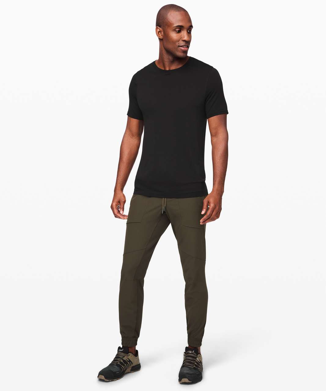 Lululemon License To Train Pant Online Store - Green Twill Mens