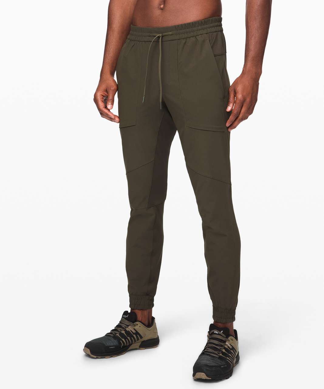 Don't Disturb Fleece Joggers (Olive) · NanaMacs