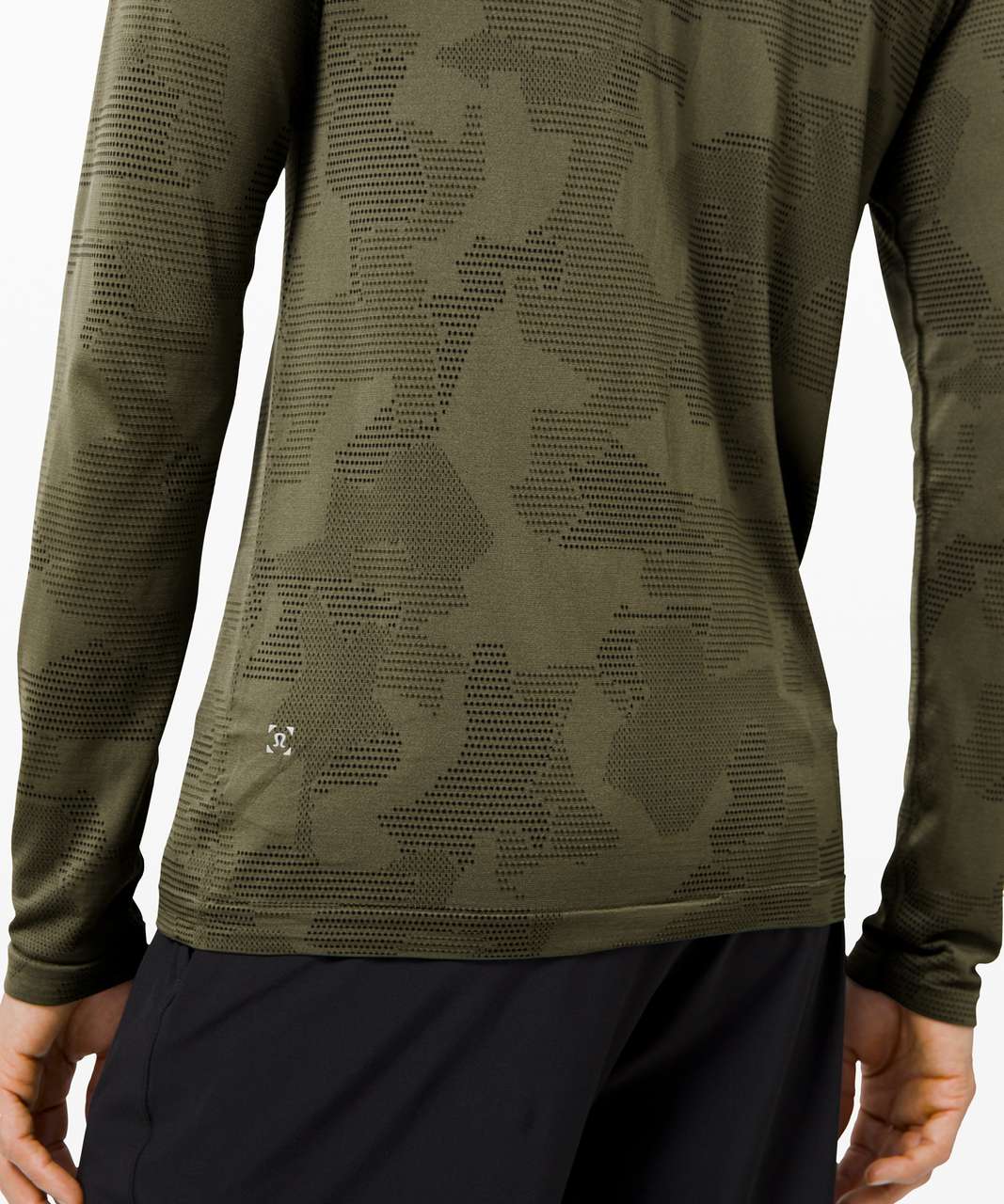 Lululemon Metal Vent Tech Hoodie *Geo Camo - Dark Olive / Armory / Black