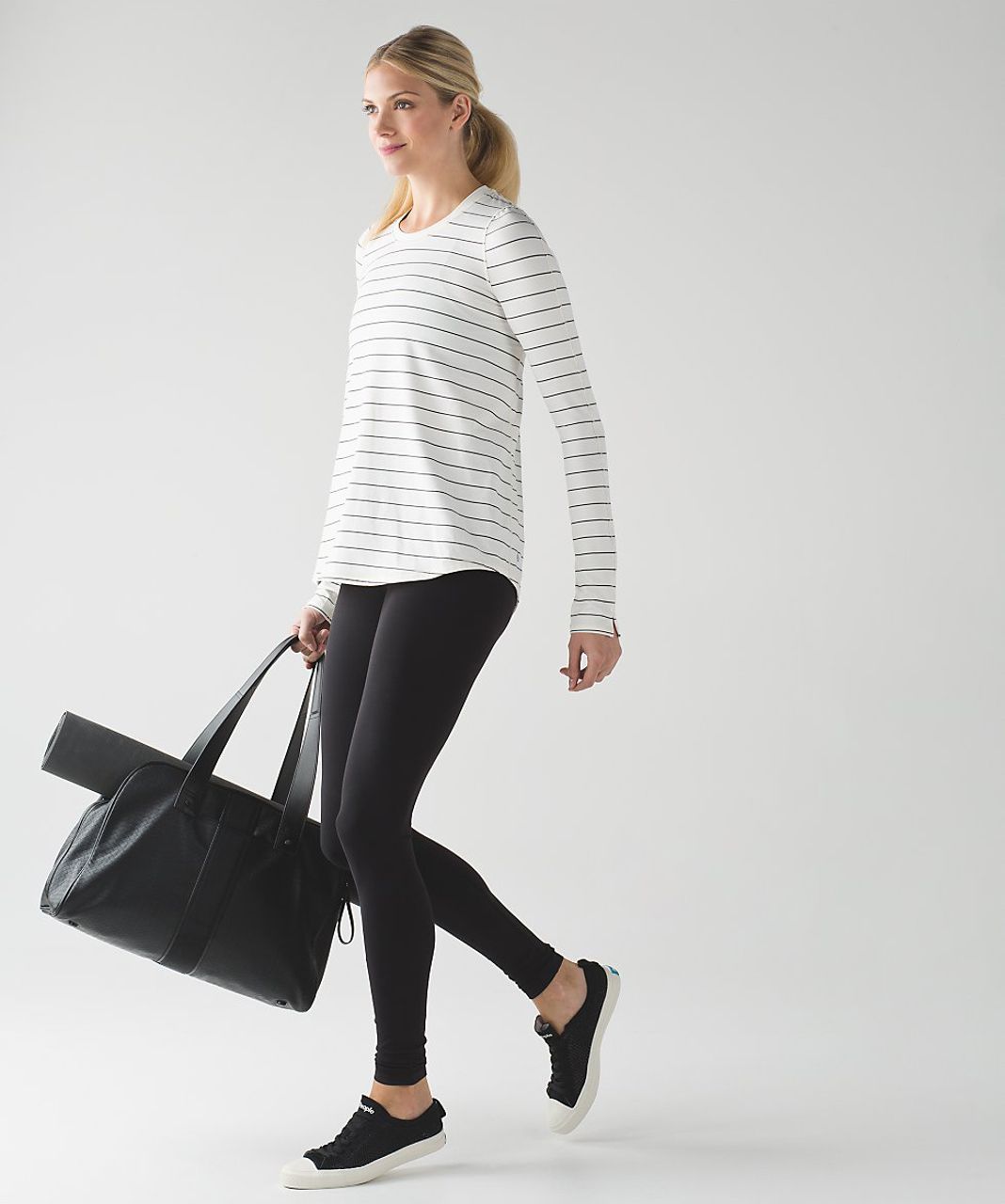 Lululemon Tuck And Flow Long Sleeve - Silver Spoon Angel Wing (AU release)