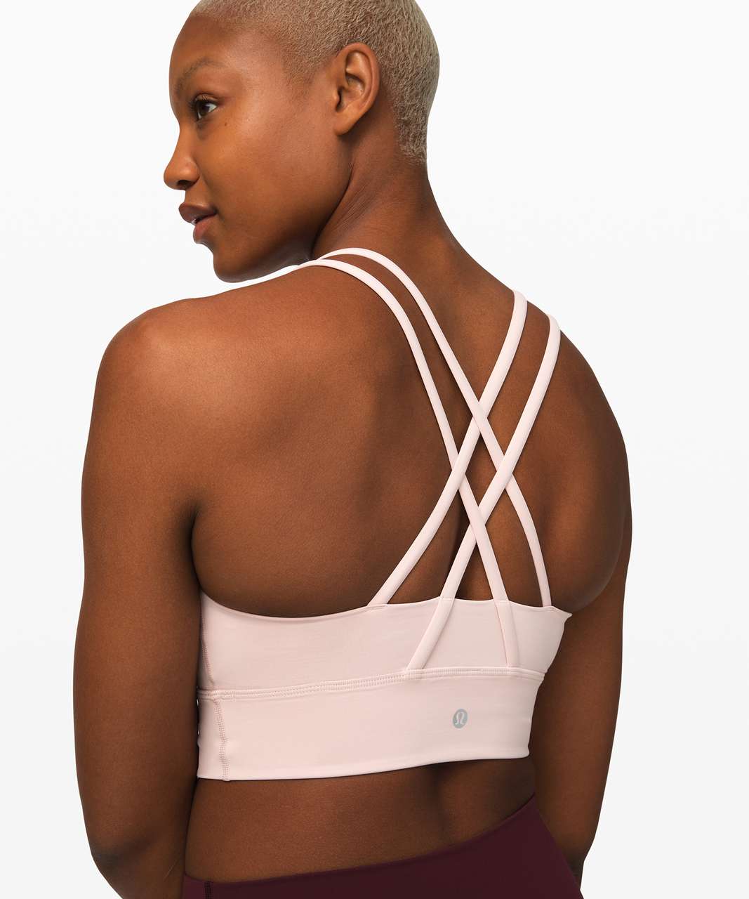 Lululemon Energy Bra *Long Line - Pink Bliss