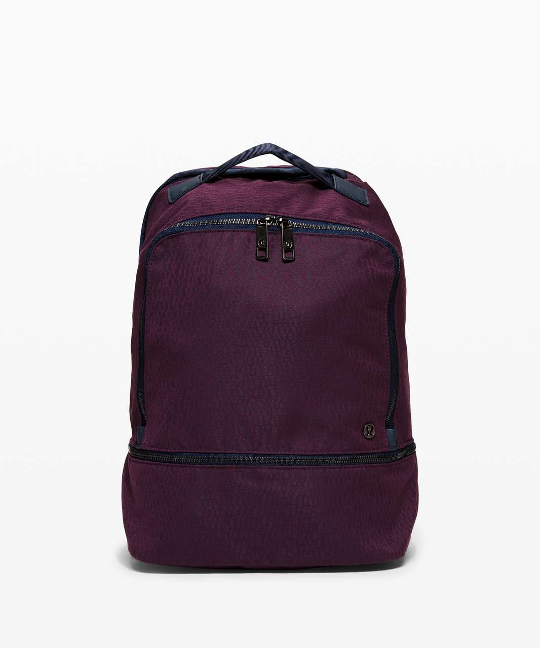 Lululemon City Adventurer Backpack *17L - Stacked Jacquard Black Cherry Nocturnal Teal