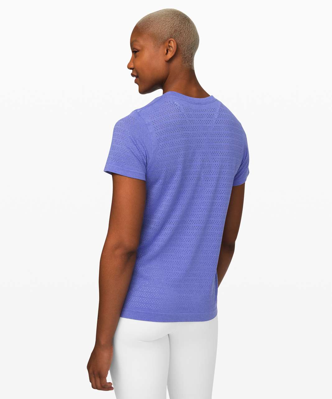 Lululemon Breeze By Short Sleeve *Squad - Violet Viola / Violet Viola