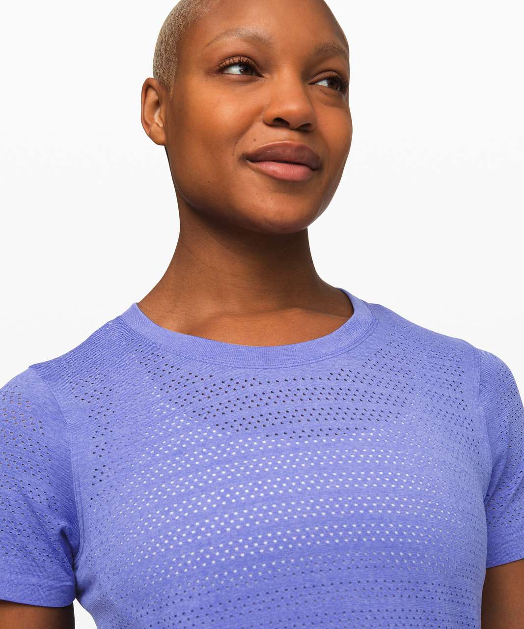 Lululemon Breeze By Short Sleeve *Squad - Violet Viola / Violet Viola